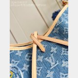 Louis Vuitton Carryall Cargo PM Monogram Denim M28287 Bag