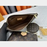 Louis Vuitton Luxury M44840 Multi Pochette PINK or Greem