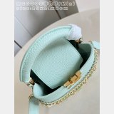 Luxury Louis Vuitton Designer Capucines M29608 Mint Green Handbags