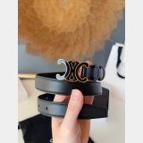 7 Star Celine black Buckle Blet 25mm