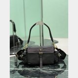 Prada Explore medium nappa leather shoulder bag with flap