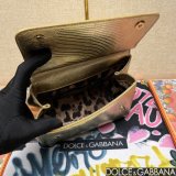 Dolce & Gabban Lizard-skin pattern Sicily handbag 20CM