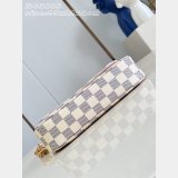 Louis Vuitton Wallet On Chain Ivy Damier Azur Canvas N40916 Bag