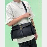 Prada Explore Re-Nylon shoulder bag with flap bLACK