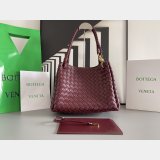 Luxury BV intrecciato 796571 Braided leather shoulder large bag