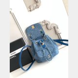 2026 CC Washed Denim Backpack