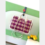 Top Quality Tweed Shearling Lambskin Shopping AS5688 & AS5689 Bag