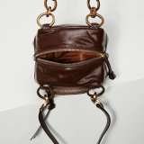 Prada Soft Calfskin Mini Dangle Top Handle Bag