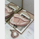 Replica Dior Oblique Jacquard Saddle Bag