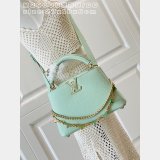 Luxury Louis Vuitton Designer Capucines M29608 Mint Green Handbags