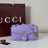 Gucci Designer 837280 GG Marmont Small Shoulder Bag