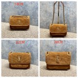 Top YSL NIKI SUEDE HANDBAG