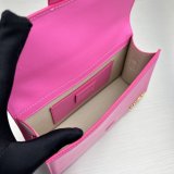 The Jacquemus Bambino Leather Handbag
