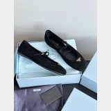 prada Suede ballerinas